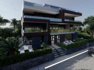 ZATON, A NEW BUILDING, A TWO-BEDROOM APARTMENT NEAR THE SEA