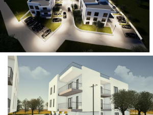 Bokanjac, dvosoban penthouse s krovnom terasom