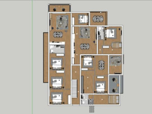 Privlaka, kuća sa 6 apartmana