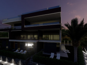 ZATON, A NEW BUILDING, A LUXURIOUS APARTMENT WITH A GARDEN