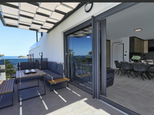 Privlaka, penthouse s bazenom , pogled, namje&scaron;ten, novogradnja