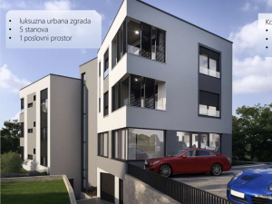 Belafuža, trosoban stan s vrtom i garažom, novogradnja