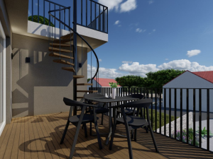 Vrsi, moderna villa u visokom rouh bau