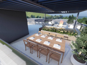 SUKO&Scaron;AN HILLS,  ČETVEROSOBAN PENTHOUSE U NOVOGRADNJI, POGLED, BLIZINA PLAŽE, GARAŽA!!