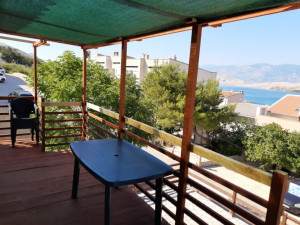 Pag - dvojna kuća s apartmanima i predivnim pogledom na more