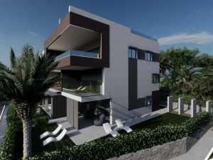 ZATON, A NEW BUILDING, A TWO-BEDROOM APARTMENT NEAR THE SEA