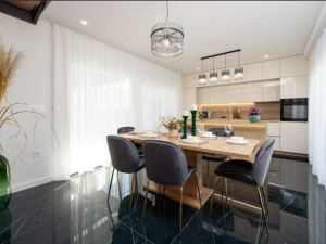 PRIVLAKA, A DUPLEX APARTMENT WITH A SWIMMING POOL IN A NEW BUILDING