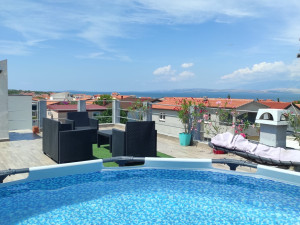 Apartmanska kuća - 4 stambene jedinice + krovna terasa, Vir