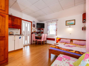 Preko, kuća sa apartmanima, pogled na more