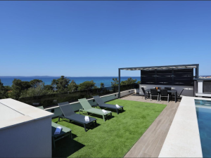 Privlaka, penthouse s bazenom , pogled, namje&scaron;ten, novogradnja