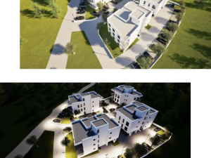 Bokanjac, dvosoban penthouse s krovnom terasom