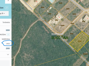 Debeljak , 700m2 pogled na more
