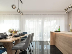 PRIVLAKA, A DUPLEX APARTMENT WITH A SWIMMING POOL IN A NEW BUILDING