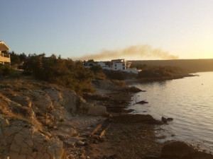 Novigrad-Crnopalj-građevinski teren s pogledom na more