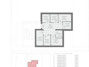 Bokanjac, dvosoban penthouse s krovnom terasom