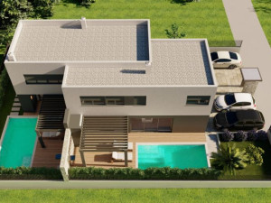 Privlaka-dvojna kuća s bazenom 