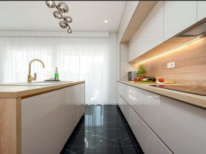 PRIVLAKA, A DUPLEX APARTMENT WITH A SWIMMING POOL IN A NEW BUILDING