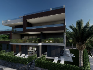 ZATON, A NEW BUILDING, A TWO-BEDROOM APARTMENT WITH A SEA VIEW