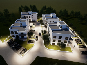 Bokanjac, dvosoban penthouse s krovnom terasom